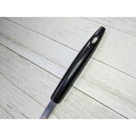 Veggies Handle #2 Stainless Steel Wide Meat Fork 12" USA Fruit Vintage - Picture 5 of 7